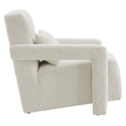 Modway - Mirage Boucle Tapis Fauteuil - Ivoire-Rembourrage en mousse dense