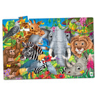 University Games - The Learning Journey Jumbo Floor Puzzles: Animaux Du Monde - Puzzle De Reconnaissance Des Animaux Pour Enfants - Puzzle De Sol Amusant Avec Des Animaux-Développe les compétences en résolution de problèmes