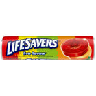 Rouleau 5 saveurs Lifesavers - 32g-Les 5 saveurs classiques qui ont résisté à l'épreuve du temps : cerise, framboise, pastèque, orange et ananas.