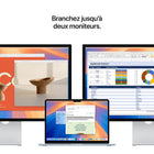 Apple - Portatif MacBook Air 13 po - Puce M4 - SSD 256 Go - Mémoire unifiée 16 Go - Bleu ciel - Anglais-Les Apps Décollent Avec Macos - Vos outils préférés – Microsoft 365, Adobe Creative Cloud, Google Workspace, etc. – s’exécutent en un flash sous macOS
