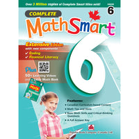 Popular Book Company - Complete MathSmart pour la 6e année - Édition étendue - Anglais-Des codes QR qui renvoient les élèves vers des vidéos éducatives en ligne 