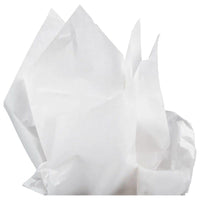 JAM Paper - Papier de soie - Blanc - 50 feuilles-Couleur : Blanc | Parfait pour les anniversaires, les fêtes et toutes les occasions de cadeaux