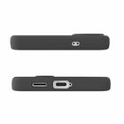 Avana - Étui Velvet avec aimants pour Samsung Galaxy S26, Gris Cendre-Sensation douce et soyeuse