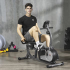 Soozier - Vélo d'exercice couché-Écran LCD multifonction : balayage, durée, vitesse, distance, calories brûlées
