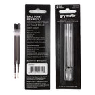 Gry Mattr − Recharge pour stylo à bille − noir − paquet de 2-Encre noire