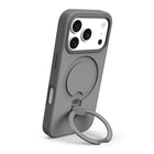 AXS - PROShield Stand MagSafe Compatible Apple iPhone 17 Pro - Gris-Pied rotatif à 360° pour visionnement en mode portrait ou paysage
