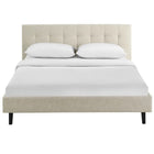 Modway - Linnea Lit plein, Beige-Capsules de pied non marquées