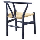 Modway - Amish 29" Chaise à manger - Minuit-Arrivée entièrement assemblée
