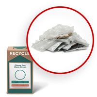 TerraCycle - Matériaux d'expédition - Zero Waste Box- Petite-Veuillez nous envoyer films étirables et le papier bulle
Garnitures en mousse et les coussins d'air
Dévidoirs de ruban adhésif et ruban adhésif