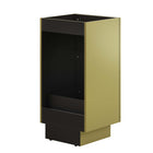 Modway - Quantum 18" Armoire de toilette de salle de bain (lavabo non inclus) - Or-MDF Construction
