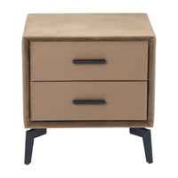 Zuo - Montana Table d’appoint - Brun-Plateau rectangulaire en MDF au design moderne et fonctionnel