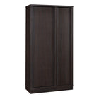 Sauder - Grande Meuble de rangement Merton Hall - Chêne Dakota-Rangement multi-pièces:  Cette armoire fonctionnelle peut répondre à vos besoins de rangement dans diverses pièces – salon, cuisine/garde-manger ou bureau