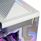 CyberPowerPC - Ordinateur de bureau de jeu - AMD Ryzen 7 9800X3D - AMD Radeon RX 9060 XT 16 Go - 32 Go DDR5 - Disque SSD PCIe 4,0 de 2 To - Blanc-SSD NVMe PCIe 4.0 de 2 TB