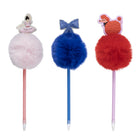 Pep Rally - Stylo à pompon Bonjour Bestie - 0.7mm - Noir-Stylo à bille