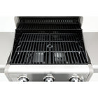 Kenmore - Barbecue au gaz sur piédestal à 3 brûleurs - Noir-Surface de cuisson secondaire : 144,2 pouces carrés.