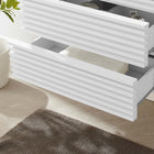 Modway - Render Fixation murale de 30" Armoire de toilette de salle de bain (lavabo non inclus) - Blanc-MDF et panneau de particules