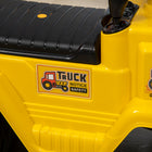Aosom - Tracteur à fourche pour enfants avec fourche et plateau - jaune-Couleur : jaune, noir 