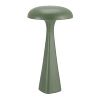 Xtricity - Lampe de table tactile portable décorative LED Chanterelles - Verte-orps de lampe en acrylique avec design décoratif en forme de champignon