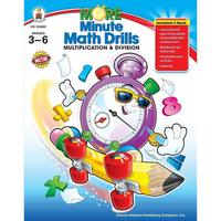 Livre numérique : Carson Dellosa - More Minute Math Drills, 3104265-EB, e à 6e année-Vous recevrez deux courriels : le premier confirmant la totalité de votre commande et le second comportant un lien de téléchargement. Vous pourrez utiliser le lien de téléchargement immédiatement ou plus tard, comme vous le voulez.