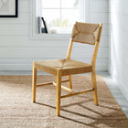 Modway - Bodie Chaise à manger - Naturel naturel-Inclut des glissades au pied sans marquer