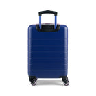 Reebok - Valise de cabine à coque rigide 21.50po Double Dribble - Lilas-Poignée télescopique ergonomique pour confort et durabilité, avec hauteurs réglables sur plusieurs niveaux et poignées supérieures et latérales renforcées