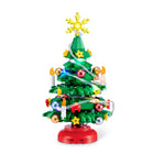 Max Bricks - Sapin de Noël LED Max Premium série, 185 briques-Le sapin de Noël LED MAX Premium Bricks permet aux constructeurs de créer une pièce maîtresse festive et multicolore pour les fêtes, avec des décorations, des bougies et une étoile au sommet