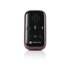 Motorola - Moniteur bébé portable audio PP12 voyage avec pochette de voyage - Violet-Conception magnétique unique "yin et yang" qui joint les unités bébé et parent ensemble lorsqu’il n’est pas utilisé, et les arrête automatiquement 