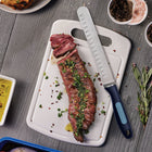 Mr. Bar-B-Q - Couteau à découper 20 cm avec protège-lame-Comprend une housse de protection