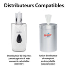 Certainty - Biodégradable Plus lingettes désinfectantes - 8 po x 6 po - 400 lingettes par rouleau - paquet de 2-Tue les bactéries, les virus et les champignons, notamment Staph, E. coli, SARM, VRE, Rotavirus, Norovirus, Influenza A/A2, Strep et plus encore