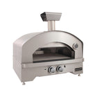 Kucht - Four à pizza portatif au propane pour l’extérieur Napoli - Acier inoxydable-Pattes ajustables