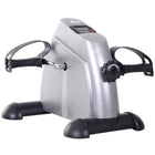 Soozier - Vélo d’exercice à pédales mini portable, argent-Conçu pour l'exercice des bras et des jambes 