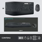 Logitech - Ensemble clavier et souris sans fil MK850, français-Votre souris couple jusqu'à 3 dispositifs pour multiplier facilement les activités.