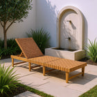 Zuo - Breath Chaise Lounge - Brun-Dimensions: 78,7 po L x 25,6 po L x 33,1 po H