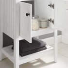 Modway - Prestige Armoire de toilette de salle de bain (lavabo non inclus) - Blanc-Assemblée requise