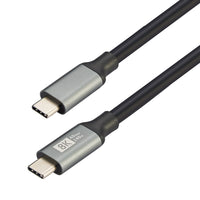 Staples - Tech Câble de chargement USB-C ver USB-C 40 Gbit/s 240 W Vidéo 8K  - 6 pi-240 W : offre une charge puissante de 240 W pour un transfert d'énergie rapide er efficace