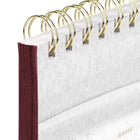 Mead - West Village Cahier à reliure supérieure – 8 1/4 po H x 5 3/4 po l, 40 feuilles-Construction durable : Couverture rigide et reliure solide pour une qualité qui dure