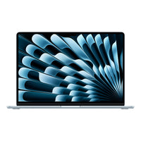 Apple - MacBook Air 15 po - M5 - 10 coeurs - 512 Go SSD - Mémoire unifiée 16 Go - Bleu ciel - Français-Turbopropulsé Par La M5 - Combinant un processeur central et une mémoire unifiée plus rapides, la puce M5 optimise les performances et la fluidité d’une app à l’autre, pour une réactivité notable en multitâche et dans les projets créatifs. Elle intègre aussi un puissant Neural Engine et un processeur graphique nouvelle génération à Neural Accelerators, ce qui fait de MacBook Air une plateforme de choix pou