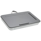 Secretaire portatif LapGear SideKick - Chevrons Gris-Convient aux ordinateurs portatifs jusqu’à 15,6 po