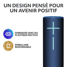 Ultimate Ears - MEGABOOM 4 enceinte Bluetooth portable étanche, Bleu-Magic Button: lecture, pause, piste suivante et contrôle de votre service de streaming- configurez des playlists en un clic sur des plateformes telles que Spotify, Amazon Music sous Android ou Apple Music sous iOS