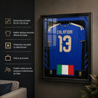 Frameworth - Coupe du Monde FIFA 2026 Officielle Italie Riccardo Calafiori Cadre Réplique de Maillot - 25,75 po x 33,75 po-7