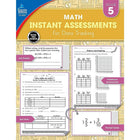 Livre numérique : Carson Dellosa - Instant Assessments for Data Tracking: Math Workbook, 5e année-1