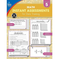 Livre numérique : Carson Dellosa - Instant Assessments for Data Tracking: Math Workbook, 5e année-1
