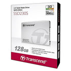 Transcend – Disque SSD interne SSD230 128 Go, 2,5 po (TS128GSSD230S)-Capacité : 128 Go