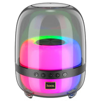 HOCO - Enceinte Bluetooth Sans Fil Crystal à Couleurs Changeantes-Éclairage multicolore