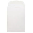 Jam Paper - Enveloppes commerciales Open End, 5 1/2 po H x 7 1/2 po l, Blanches, Paquet de 25- Couleur : Blanc