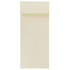 JAM Paper Enveloppes-pochette Strathmore avec fermeture gommée, 4 1/8 x 9 1/2 po, blanc naturel, paq./100-Blanc naturel