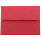 JAM Paper - Enveloppes d'invitation colorées A1 - 4 barres - 3,625 x 5,125 - rouge recyclé - Paquet de 50-Parfait pour les cartes de voeux, les invitations, les mariages ou toute autre annonce