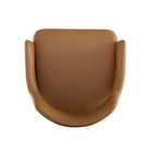 Manhattan Comfort - Lot de 2 fauteuils de salle à manger modernes Tremont 58 cm, revêtement similicuir, coloris Saddle-24,4 po L x 21 po l x 33,9 po H
