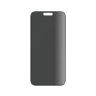 PanzerGlass - Protecteur d'écran de confidentialité pour iPhone 15 Plus - Noir-Le revêtement AB a prouvé qu'il tue jusqu'à 99,99 % de toutes les bactéries de surface courantes