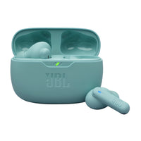 JBL - Vibe Beam 2 Écouteurs sans fil avec réduction de bruit - Bleu-Son JBL Pure Bass